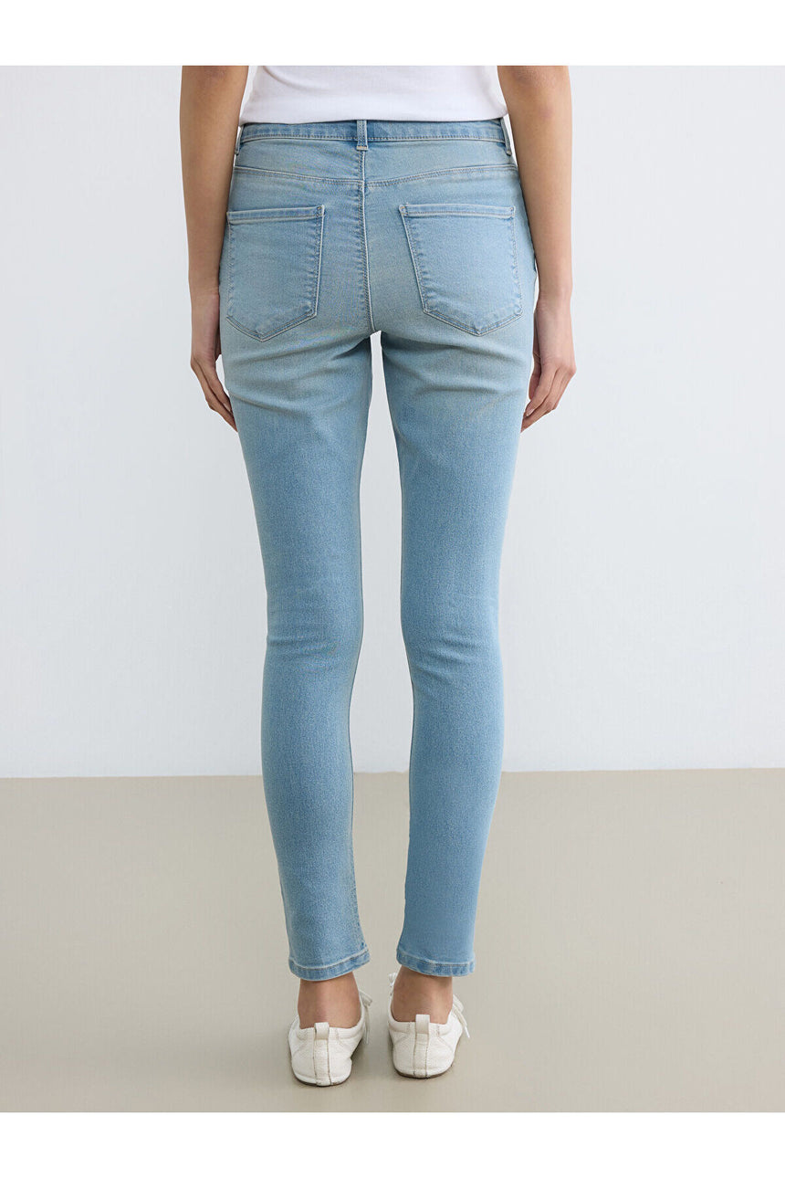 LCW KADIN S6CK79H8 PNT,JUPITER-WASH - Açık Çivit Mavisi