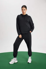Defacto Kadın Knitted Bottom B1794AX - Siyah