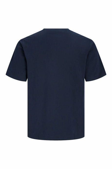 JACK&JONES JORSAVONA BOX TEE SS CN STYD SS26 12310070 - Koyu Mavi