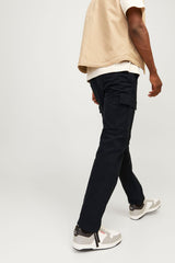 Jack & Jones Kane Barkley Erkek Kargo Pantolon 12258150 - Siyah