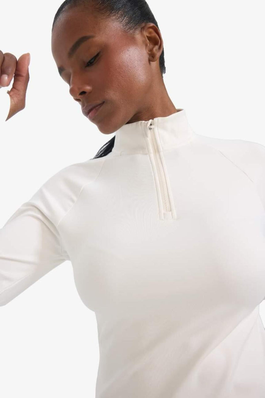 Defacto Kadın Long Sleeve T-Shirt B0811AX - Ekru