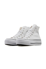 Converse Chuck Taylor All Star Lift Platform Unisex Sneaker - Beyaz Siyah Beyaz