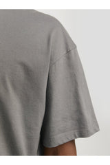 JACK&JONES JJEBRADLEY TEE SS NOOS PLS 12250623 - Koyu Gri
