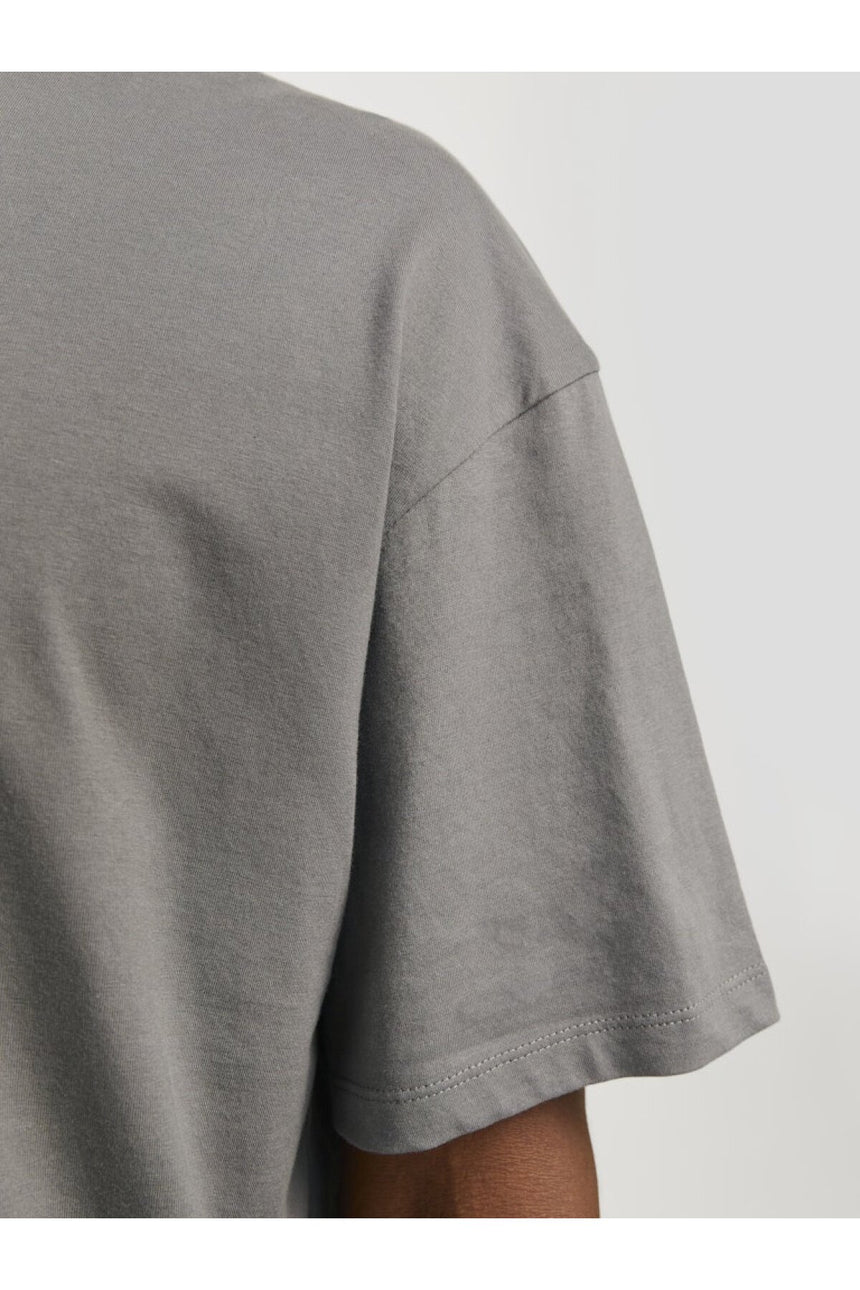 JACK&JONES JJEBRADLEY TEE SS NOOS PLS 12250623 - Koyu Gri