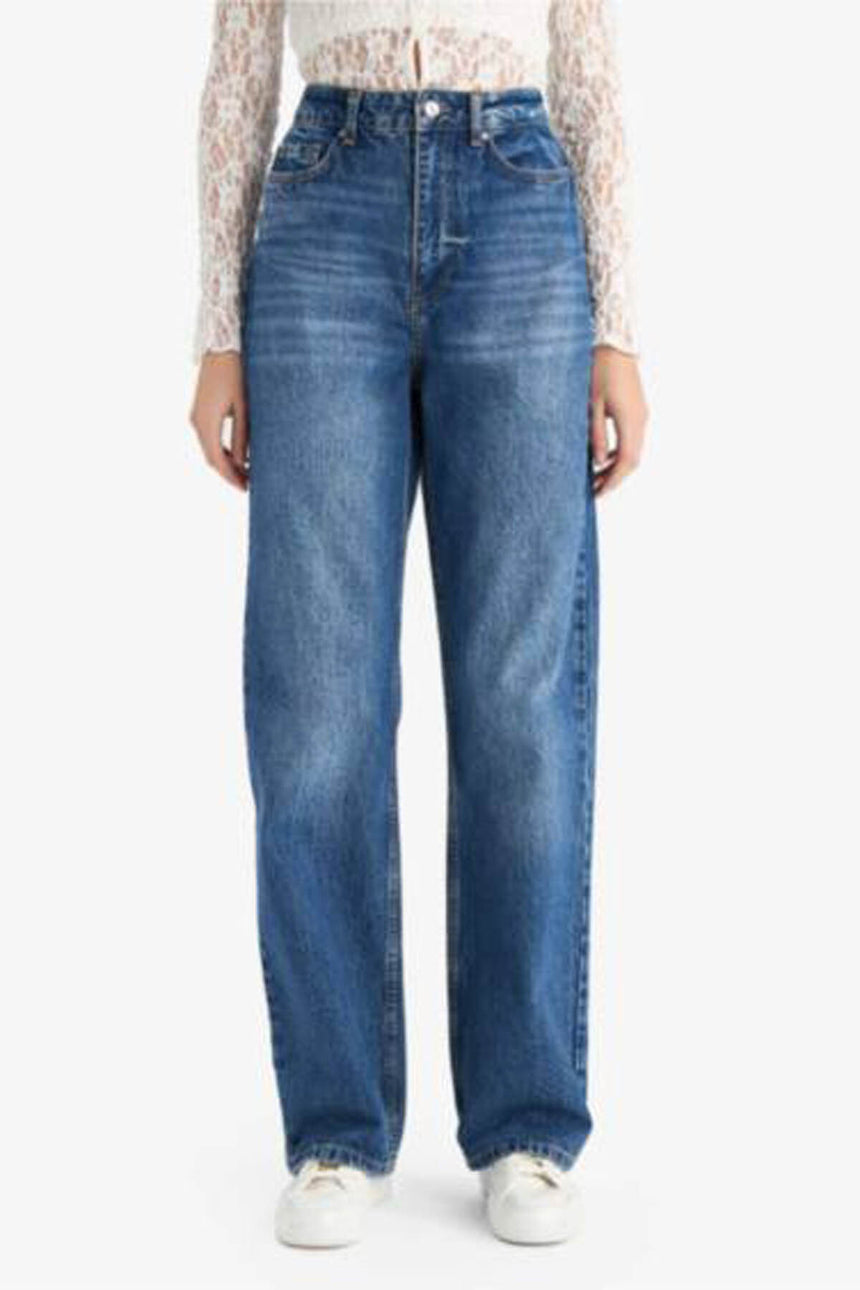 Defacto Kadın Trousers G3541AX - Mavi