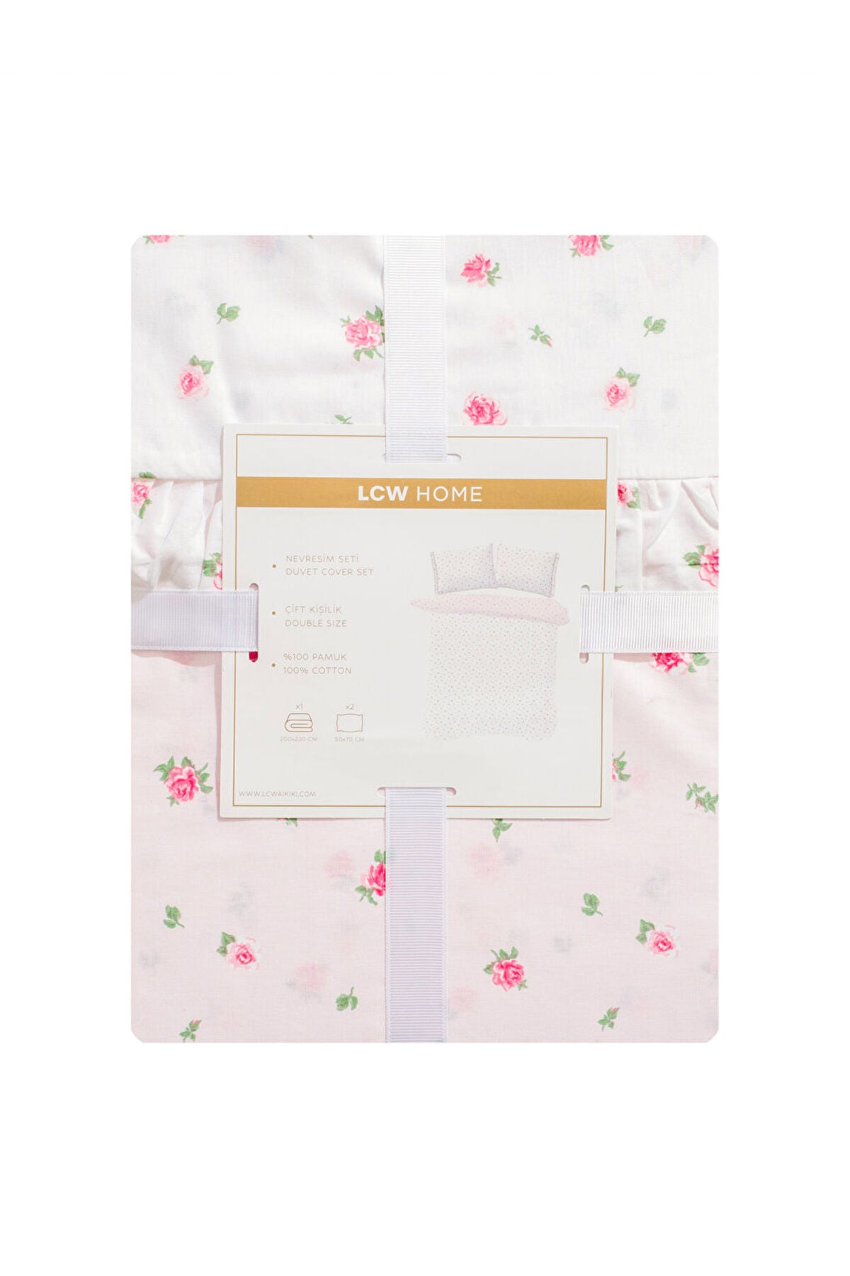 LC Waikiki Home Desenli Çift Kişilik Nevresim Seti S6GS45B8 - Karışık