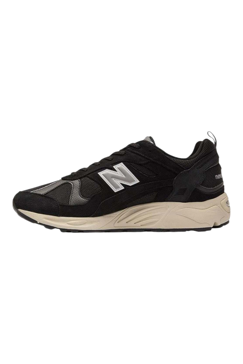 Sporline New Balance CM878AB1 siyah süet ve tekstil unisex günlük spor ayakkabı, ABZORB tabanlı retro tasarım