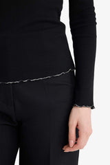 Defacto Kadın Knitted E9540AX - Siyah