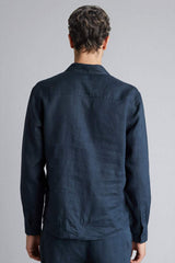 Defacto Erkek Woven Top C1825AX - Koyu Lacivert