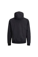 Jack & Jones Rush Erkek Kapüşonlu Bomber Mont 12200208 - Siyah