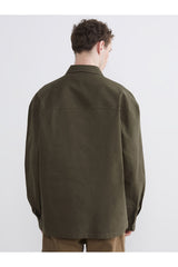 LCW ERKEK S6JI37E8 CKT,X-EGESHIRT-UP - Koyu Yeşil