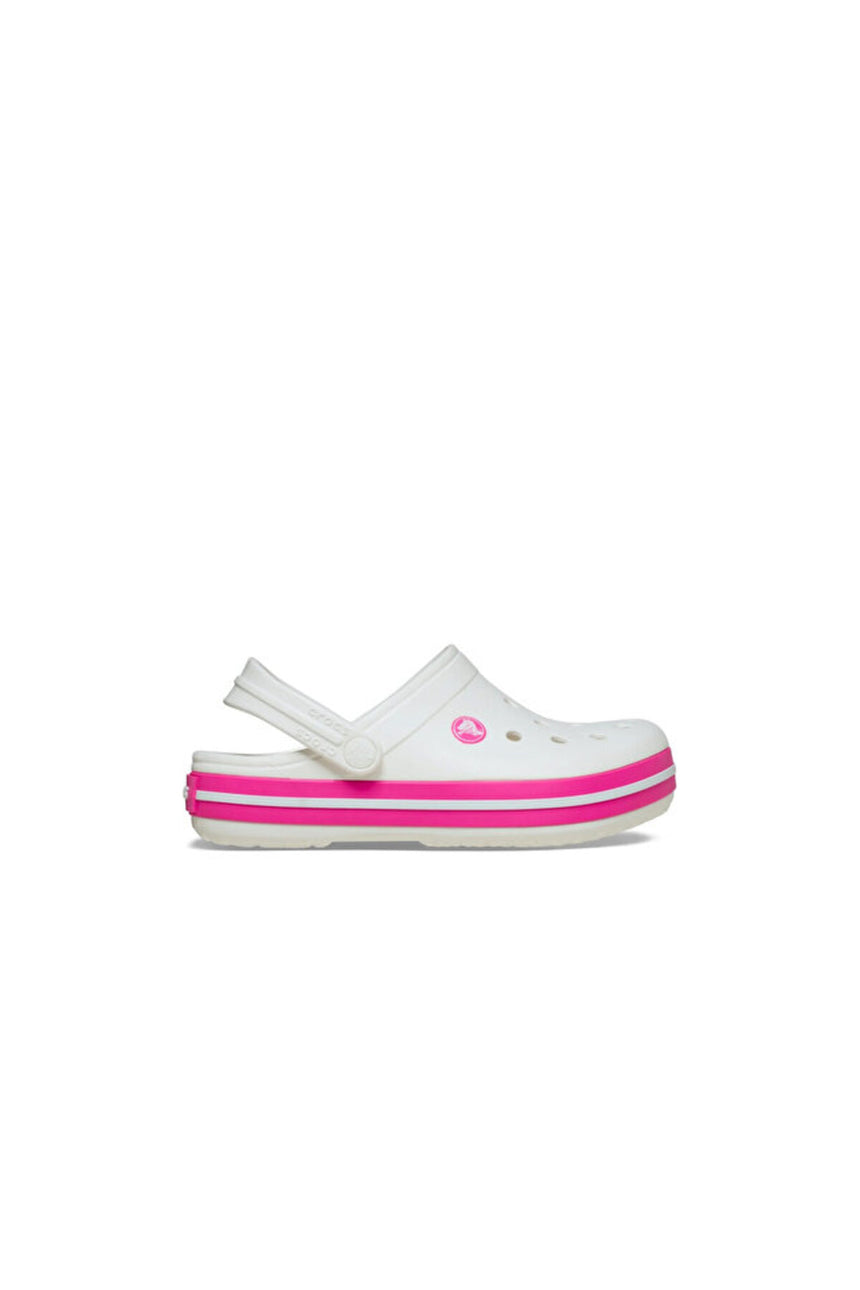CROCS KIDS Crocband Clog T 207005 - Beyaz/Pembe