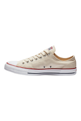 Sporline Converse Chuck Taylor All Star krem rengi pamuklu erkek sneaker ayakkabı yan görünüm