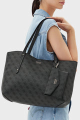 GUESS KADIN BRENTON TOTE HWLG9648230 - Ekru/ Krem