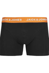 JACK&JONES JACOLIVER SOLID TRUNKS 5 PACK BOX 12259103 - Siyah