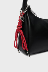 Tommy Hilfiger Kadın TJW CITY CHARM SHOULDER BAG AW0AW18458BDS - Siyah