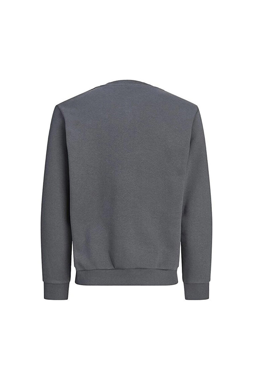 JACK&JONES JORLOGO SWEAT CREW NECK TR SS25 12290659 - Siyah/GRi
