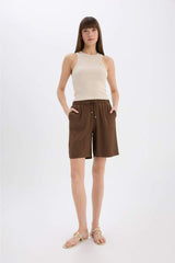 Defacto Kadın Woven Bottom İ6760Az - Kahverengi
