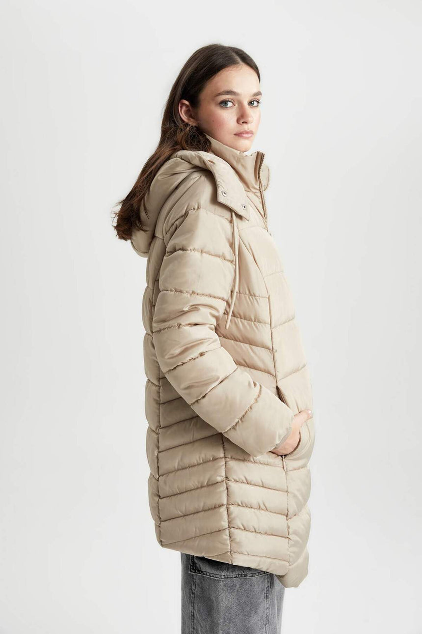 Defacto Kadın Coat/Parka A1315AX - Açık Kahve