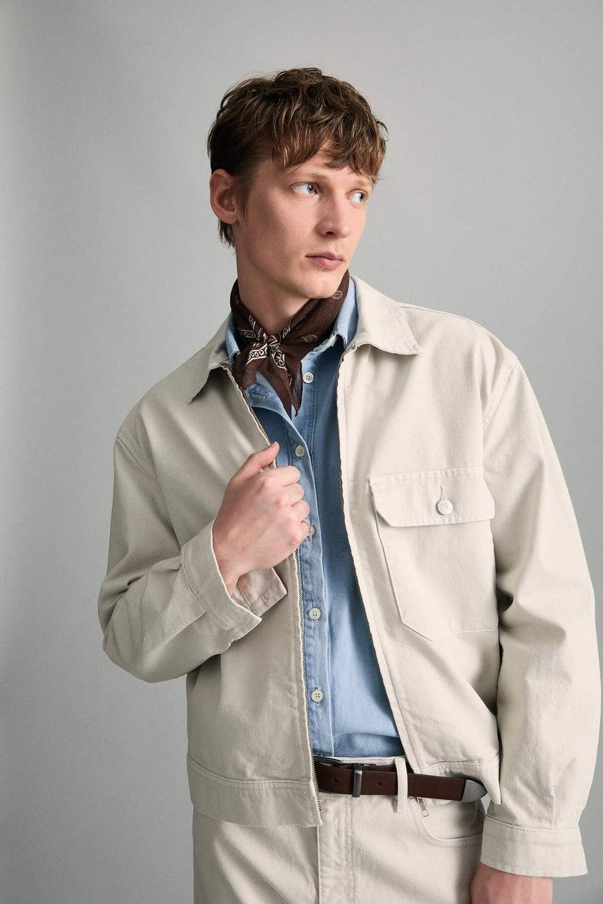 Defacto Erkek Jacket H0121AX - Açık Gri