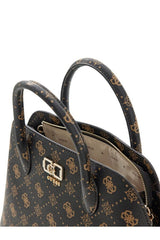 GUESS KADIN EMELIE LOGO 2 COMP SATCHEL HWGP9928060 - Parlak Yeşil