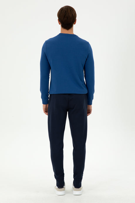 US POLO ASSN ERKEK ÖRME PANTOLON 2021111 - Lacivert