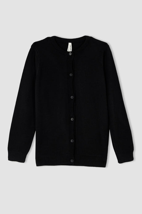 Defacto Çocuk Cardigan N8407A6 - Siyah