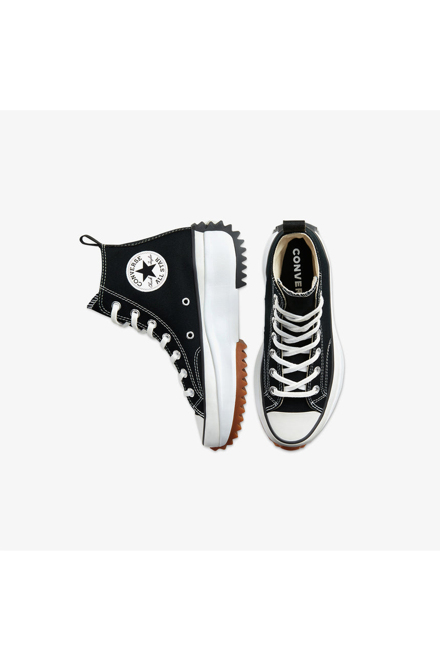Converse Run Star Hike Canvas Platform 166800C.001 - Siyah/Beyaz