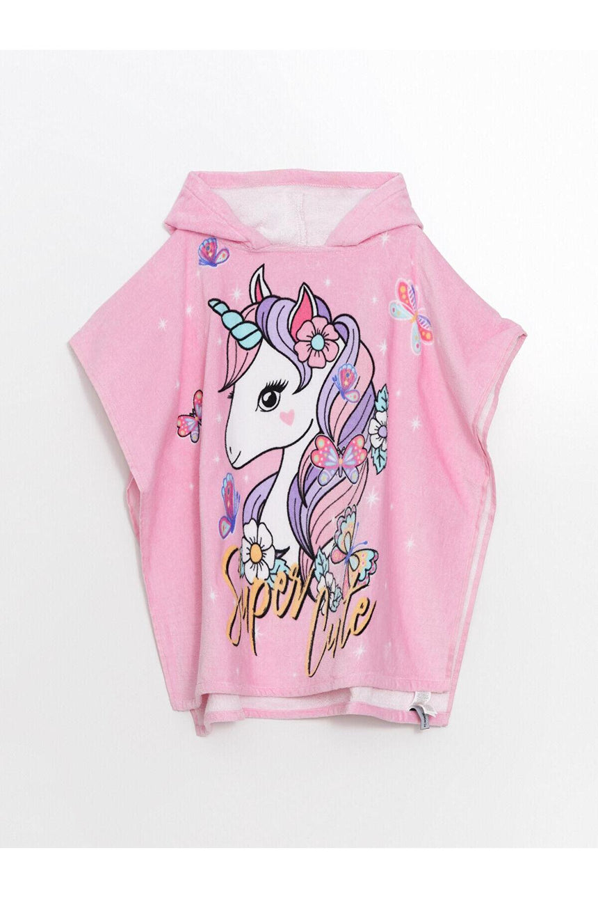 LCW ÇOCUK S5JG30B4 HAV,UNICORNELLA - Pembe