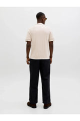 JACK&JONES PULLOVER MALE KNIT OCO100 12288418 - Bej/ Açık Gri