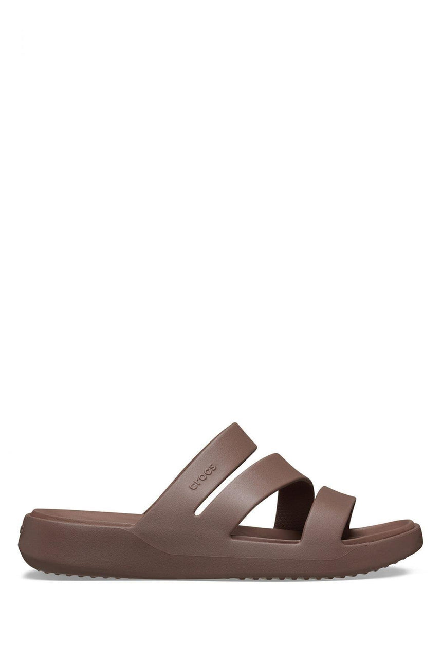 CROCS Getaway Strappy 209587 - Koyu Kahverengi
