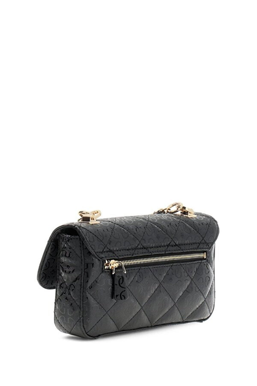 GUESS KADIN LIBBY FLAP CROSSBODY HWGG9912200 - Mavi