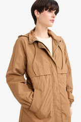 Defacto Kadın Raincoat E8554AX - Kahverengi
