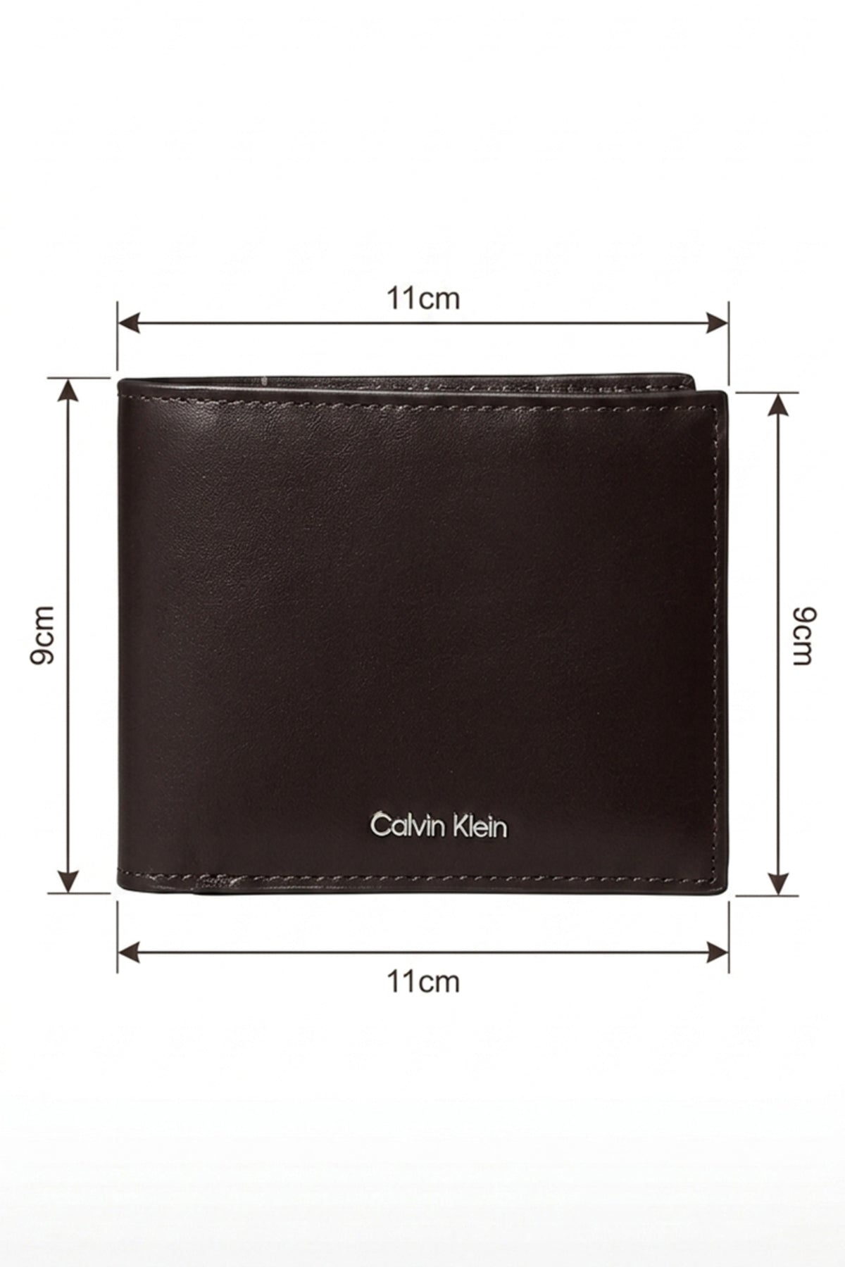 Calvin Klein Raised Bill Fold Erkek Cüzdan LV04D1225G - Kahverengi