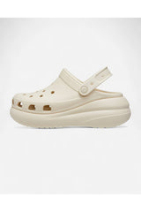 Crocs Unisex Crush Clog 207521 Terlik - Açık Krem