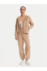 GUESS KADIN MARYELLA FULL ZIP SW V5YQ00KB3P2 - Açık Gri