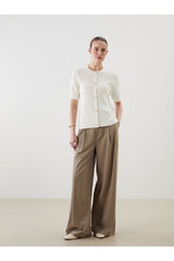 LCW KADIN W5BR41D8 HRK,PAULO-5W - Ekru