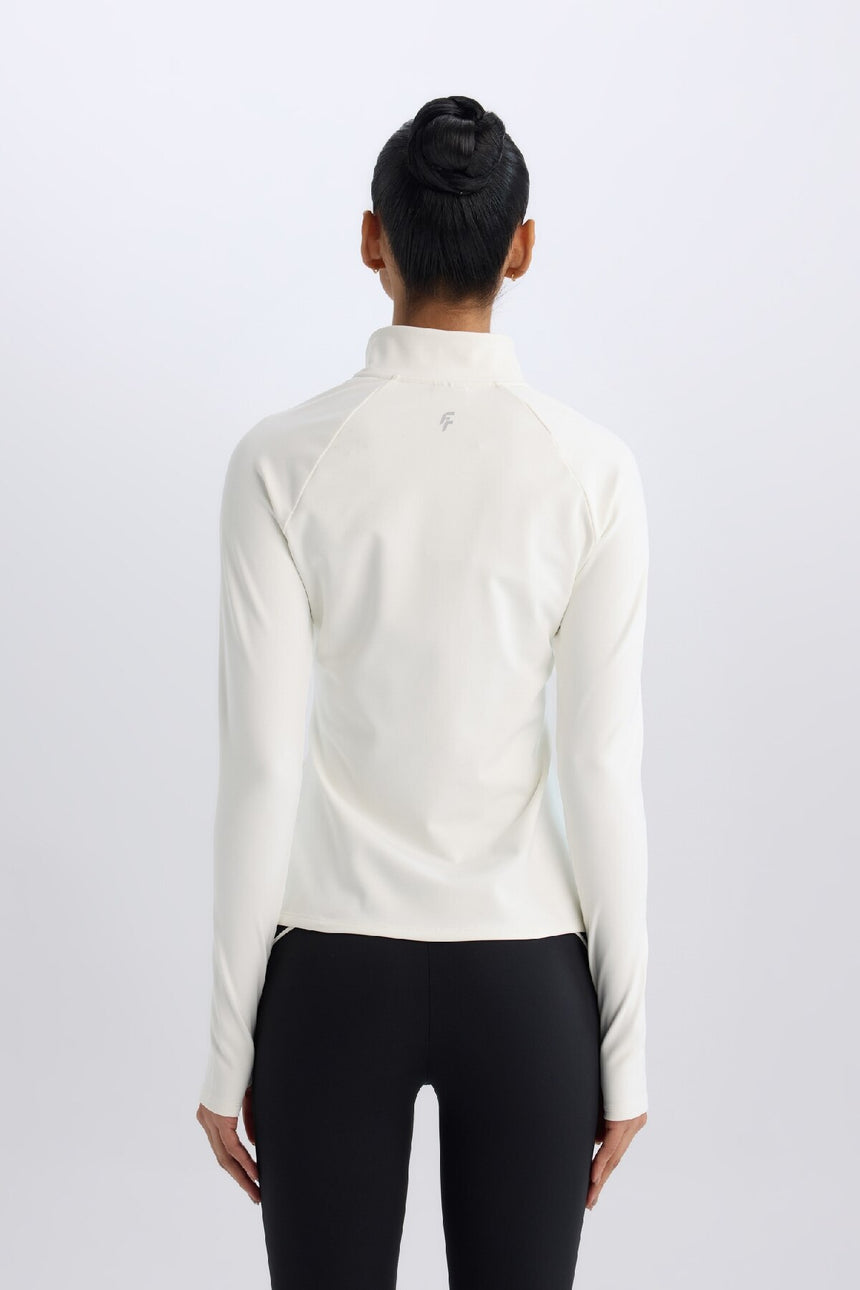 DeFacto Kadın Sweatshirt B0811AX - Ekru