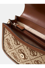 GUESS KADIN AUDREY LOGO CNVRTBL XBDY FLAP HWJG9755210 - Açık Bej/ Kahverengi