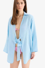 Defacto Kadın Beachwear B7333Ax - Mavi