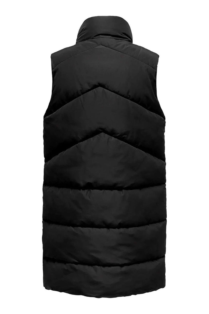 only onlmatilde long waistcoat otw noos 15274066 - Siyah