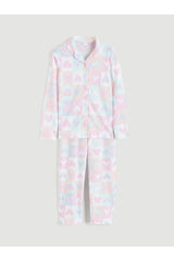 LC Waikiki Çocuk Pijama Takımı S66889B4 - Beyaz