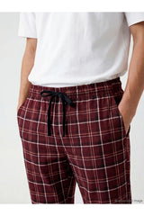 LC Waikiki Erkek Pijama Altı S6F038F8 - Bordo