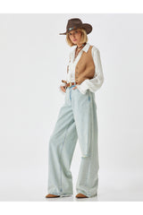 KOTON KADIN TROUSERS 5WAL40090MD - Sarı