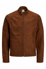 jack&jones erkek jacket 12147218 - Koyu Turuncu