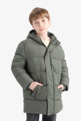 Defacto Çocuk Coat/Parka C8782A8 - Koyu Yeşil