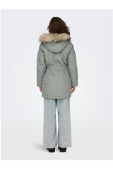 ONLY ONLIRIS FUR WINTER PARKA CC OTW 15304625 - Koyu Gri/ Antrasit