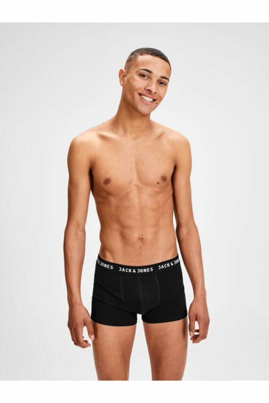 JACK&JONES JACHUEY TRUNKS 5 PACK NOOS 12142342 - Siyah