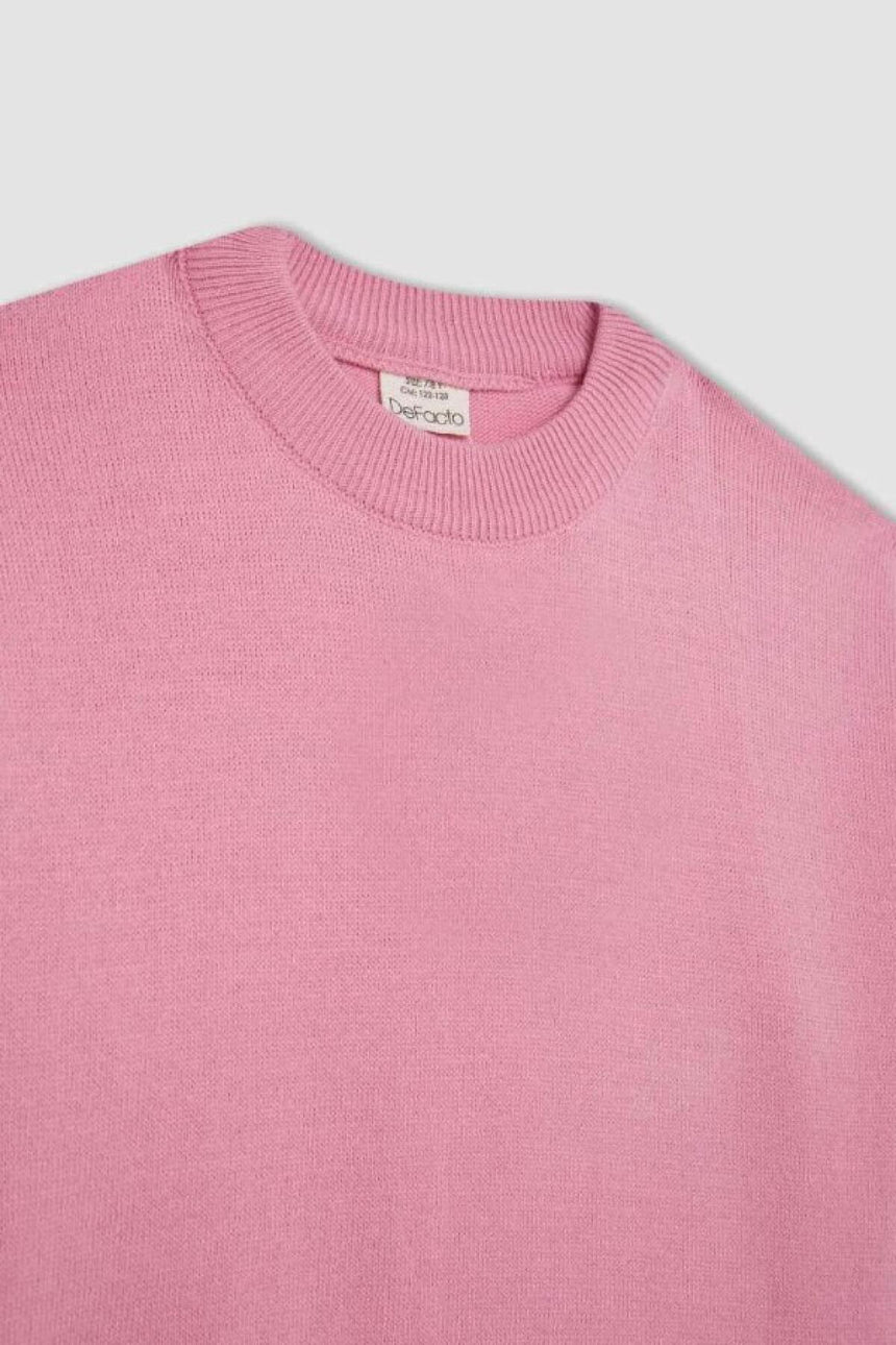 Defacto Çocuk Pullover C6902A8 - Pembe