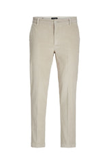 JACK&JONES JPSTACE CORDUROY CHINO SN 12260910 - Bej/ Açık Gri